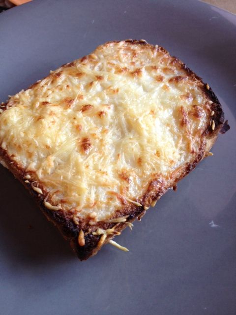 croque monsieur cuit