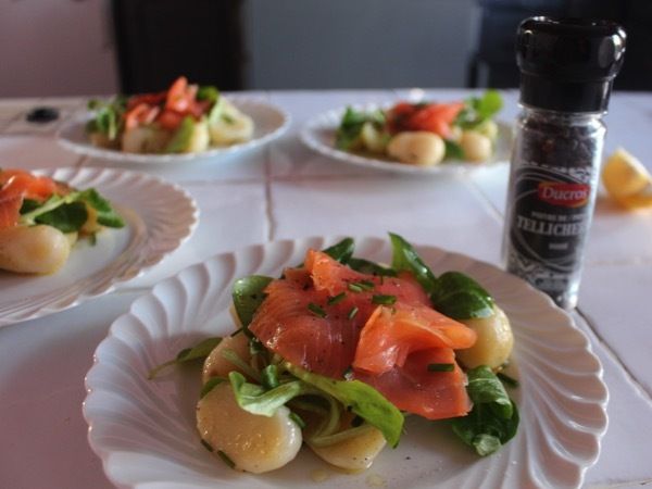 poivre ducros et saumon fumé