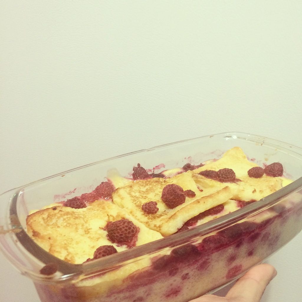 Terrine De Pain Perdu Aux Framboises Figue Sardine