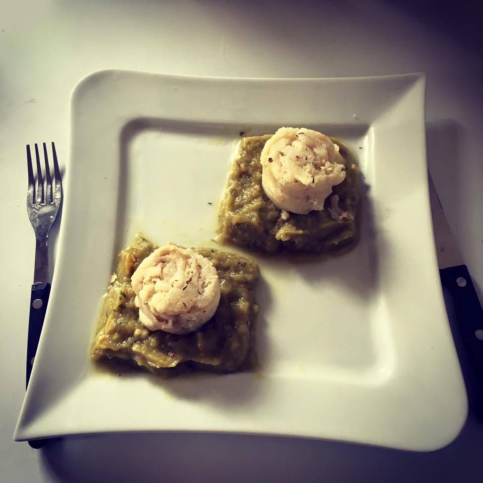 Sole tropical sur lit de caviar d'aubergine [COOKEO] Mes recettes