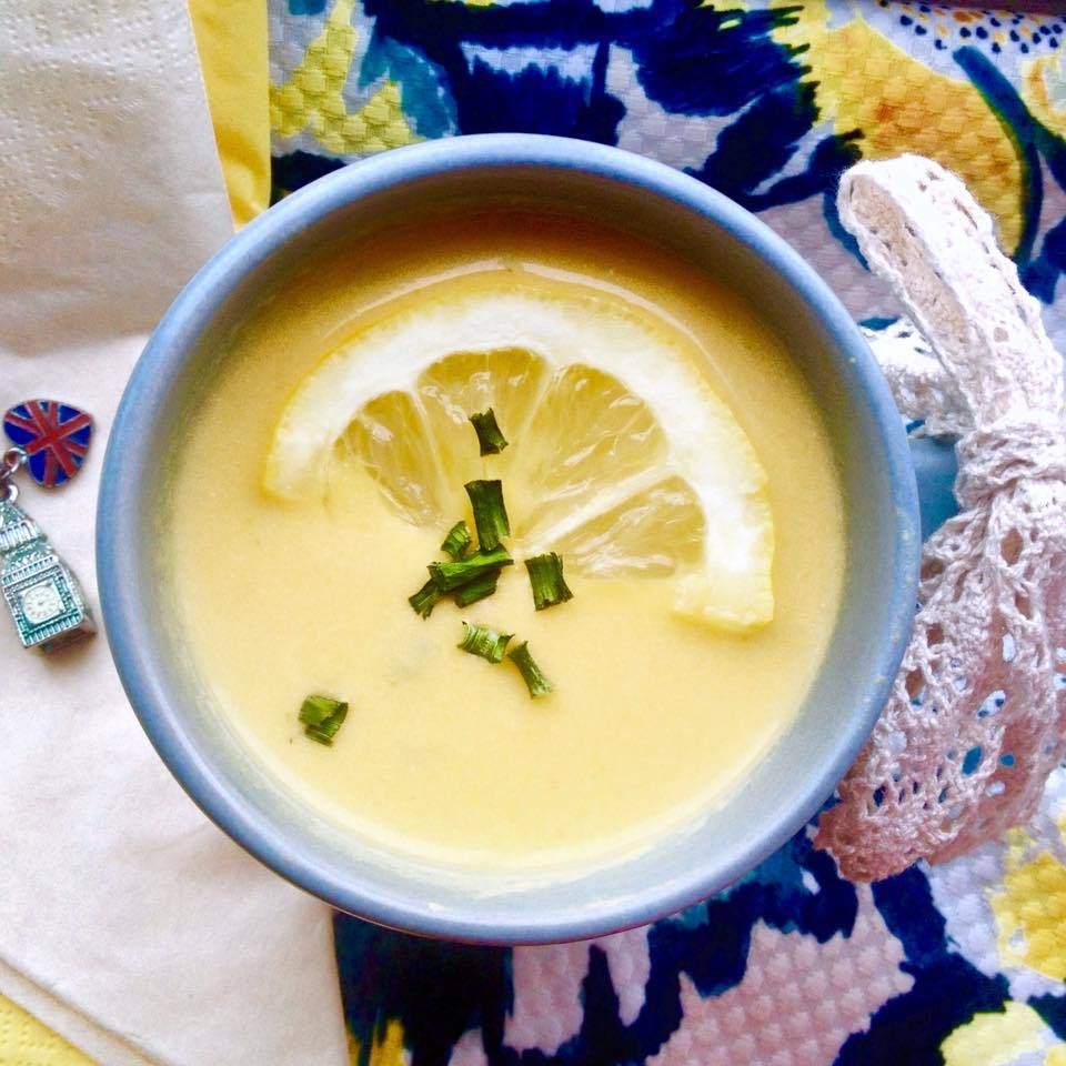 Old English Cream of Lemon Soup SouperWoman's Soups