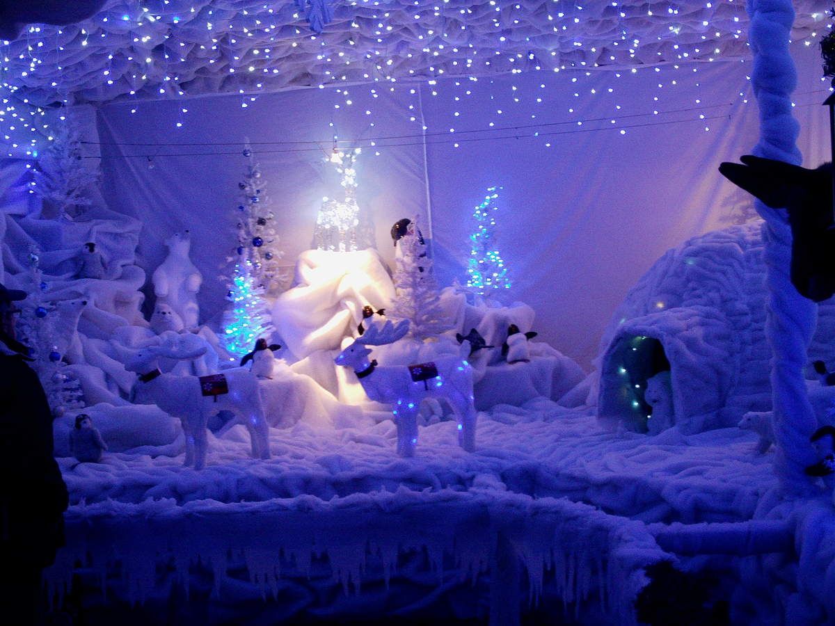 Féerie de Noël à Aniane dans l'Hérault - Créations sur toutes ses
