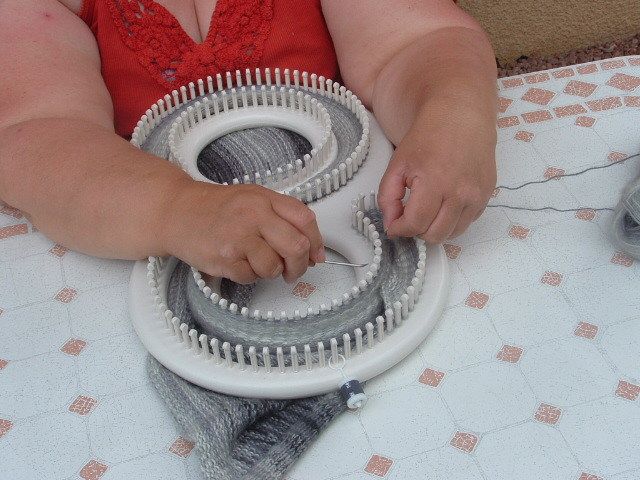 creation en tricotin