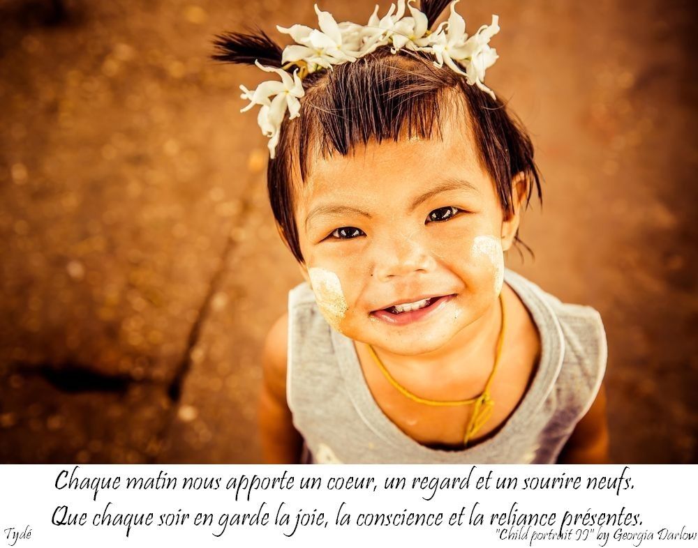 Le sourire des enfants est ma seule religion