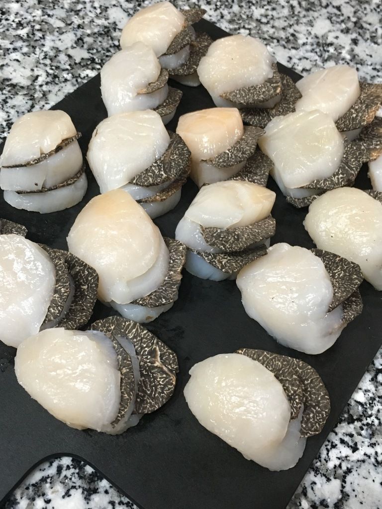 Noix De St Jacques Quinoa Sauce Au Lait De Coco Theblondegourmette