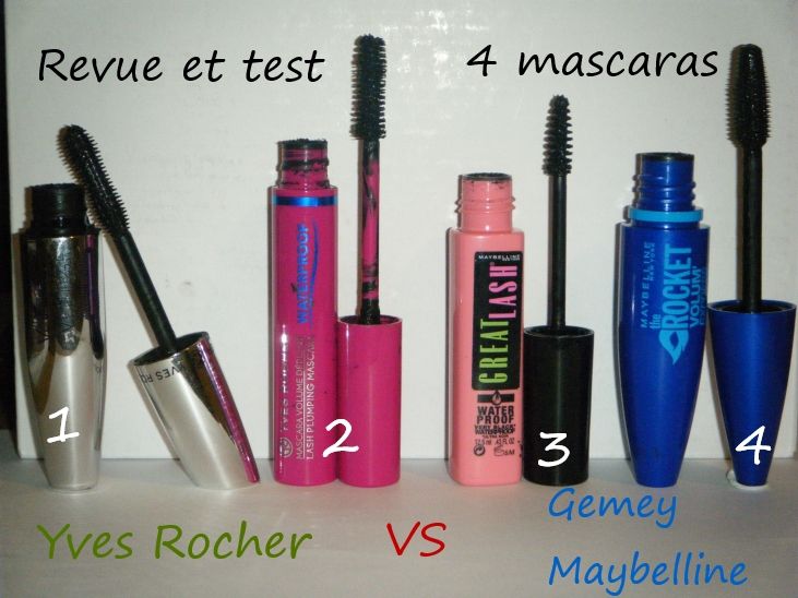 Revue et test : 4 mascaras - ○ Coup de stylo ○