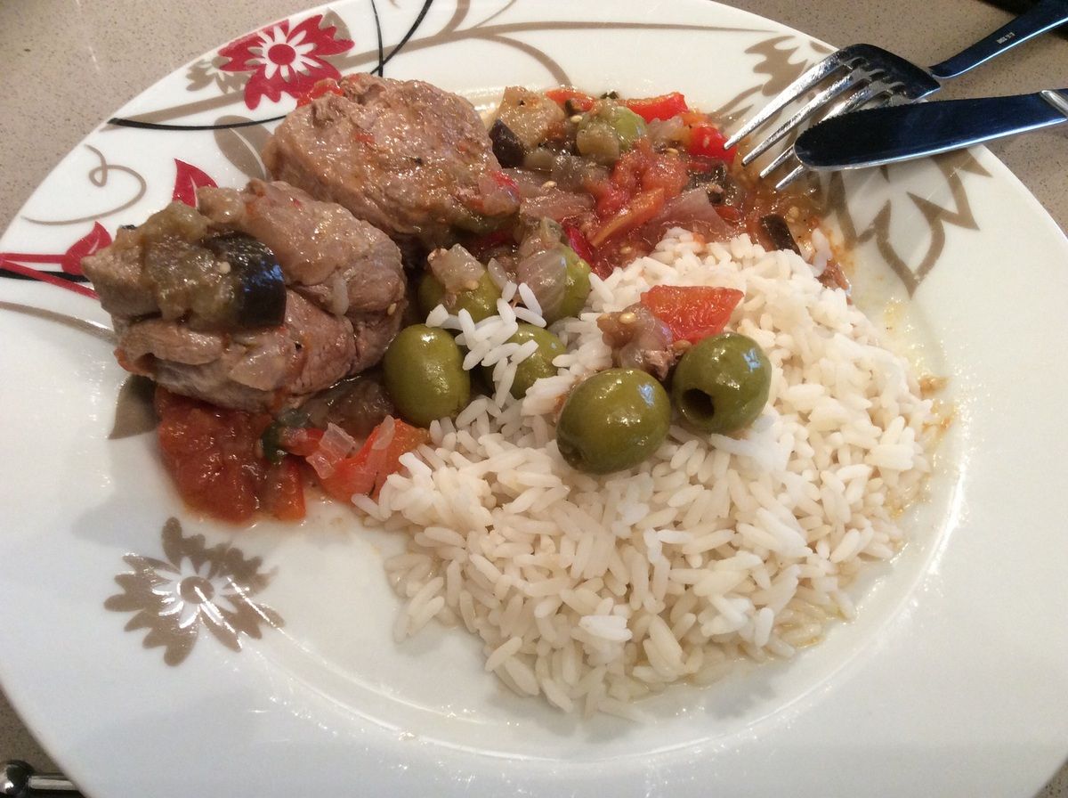 Filet mignon de porc à la provençale