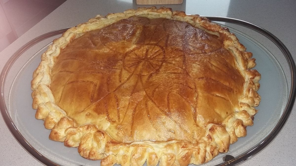 Galette des rois à la frangipane