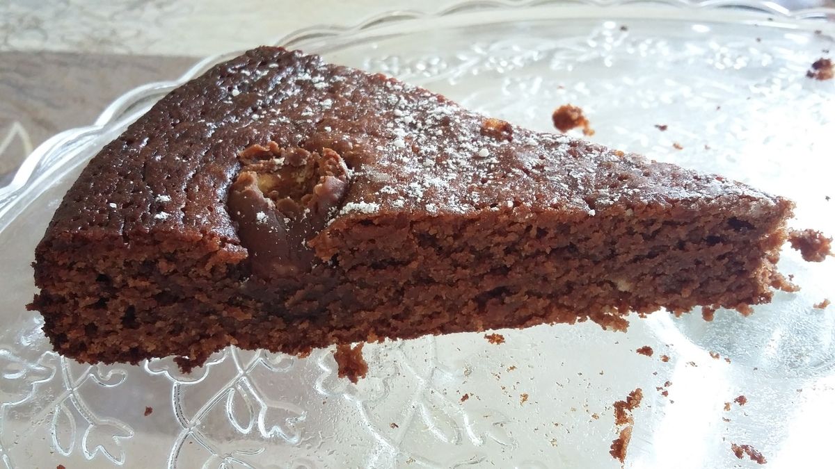 Gâteau aux restes de chocolats de Pâques