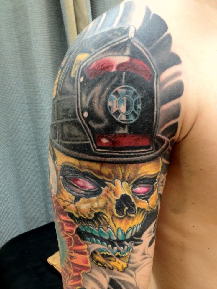 TATTOO AND THE FIRE RESCUE !