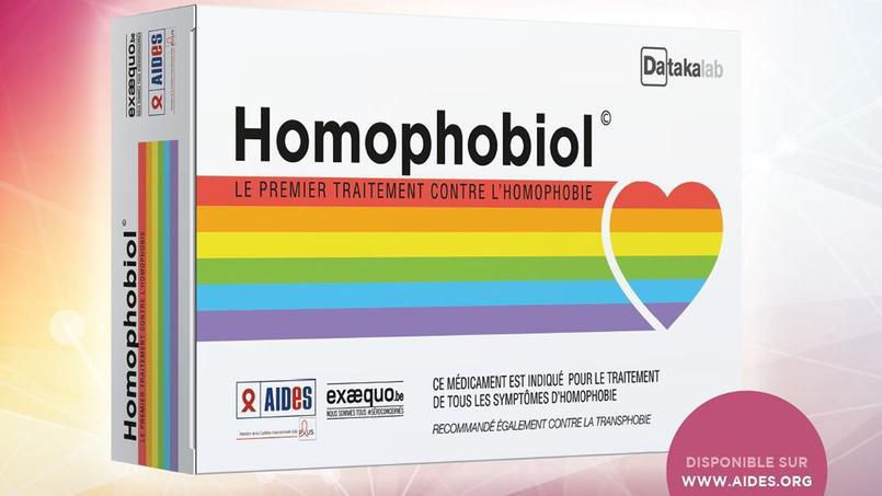 Aujourd'hui en suppos et demain en pastilles à succès, Homophobiol adoucira les moeurs !