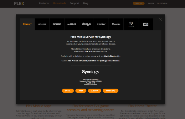 comment installer fox sur plex