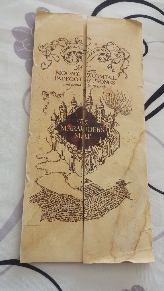 Harry Potter, La Carte du Maraudeur 