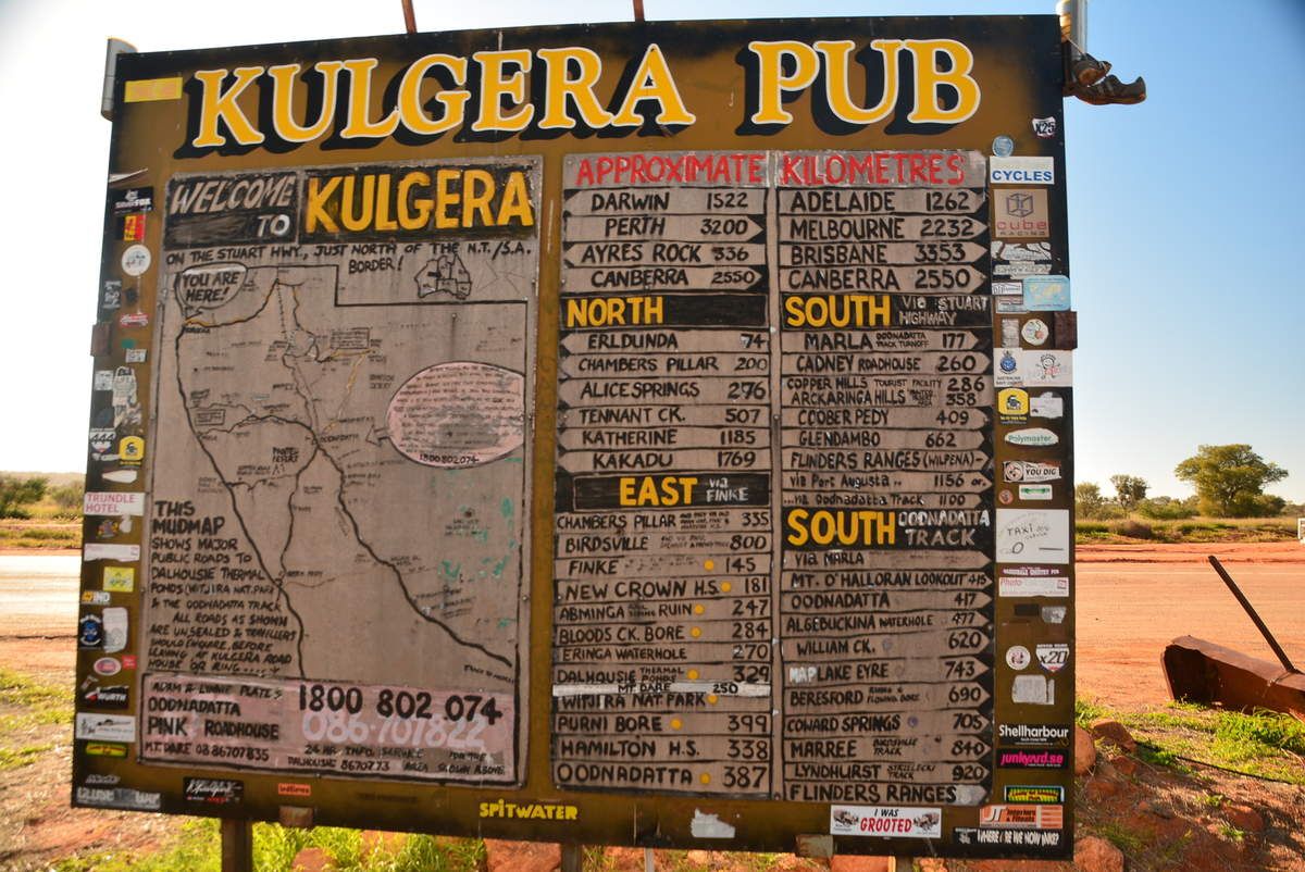 Curtis SpringRoadhouse KulgeraCoober Pedy Voyager en Australie et