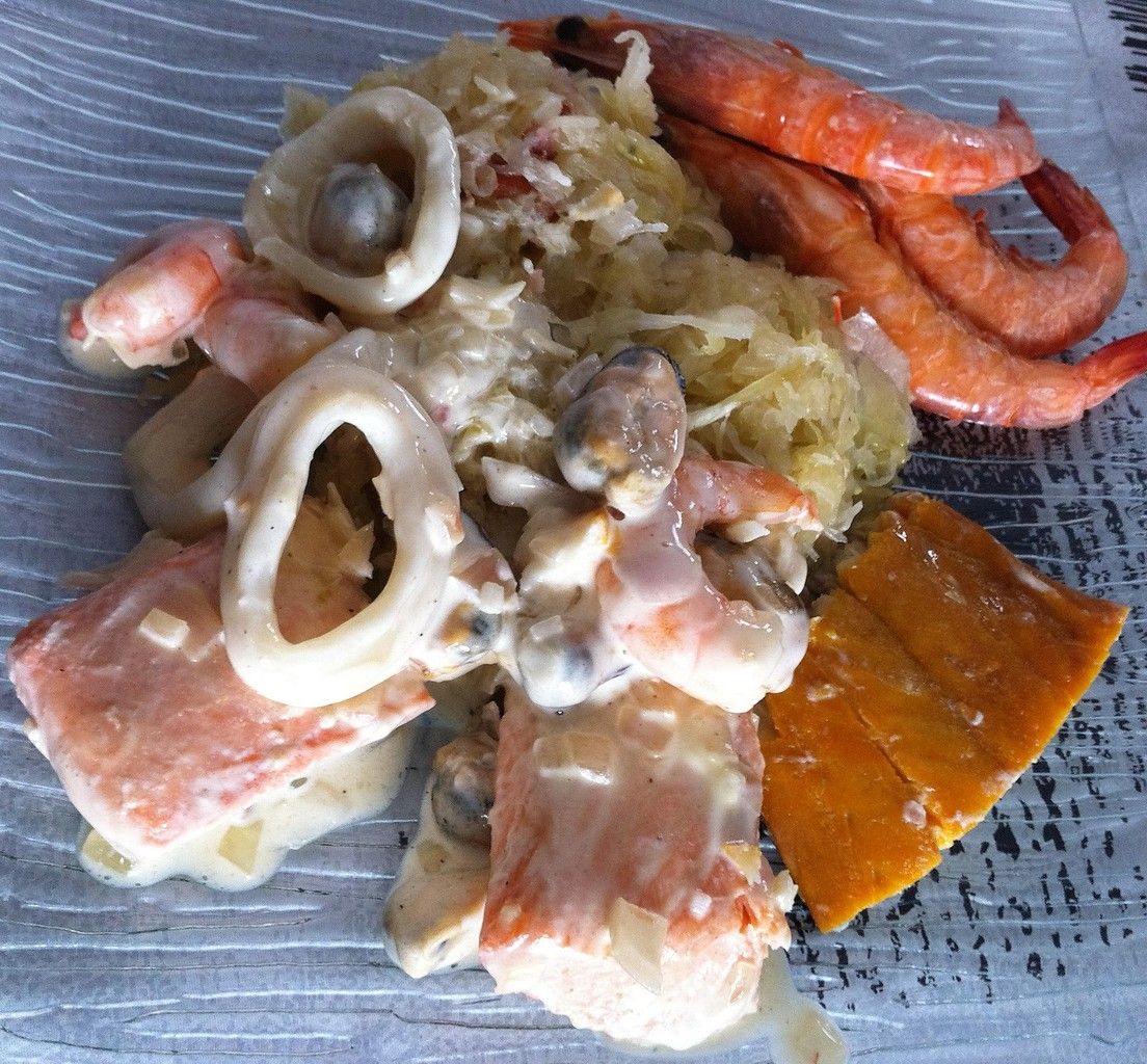 Sauce Pour Choucroute De La Mer Thermomix Choucroute de la mer au thermomix - La cuisine de Fanie