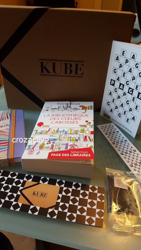 LA KUBE, une box de lecture sur-mesure