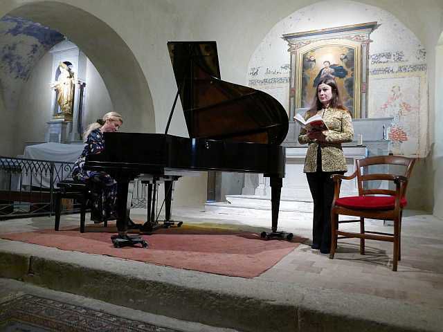 LES FORETS DE RAVEL AVEC LAURENCE GARCIN ET HELENE GRATET : - saison  musicale de laboule