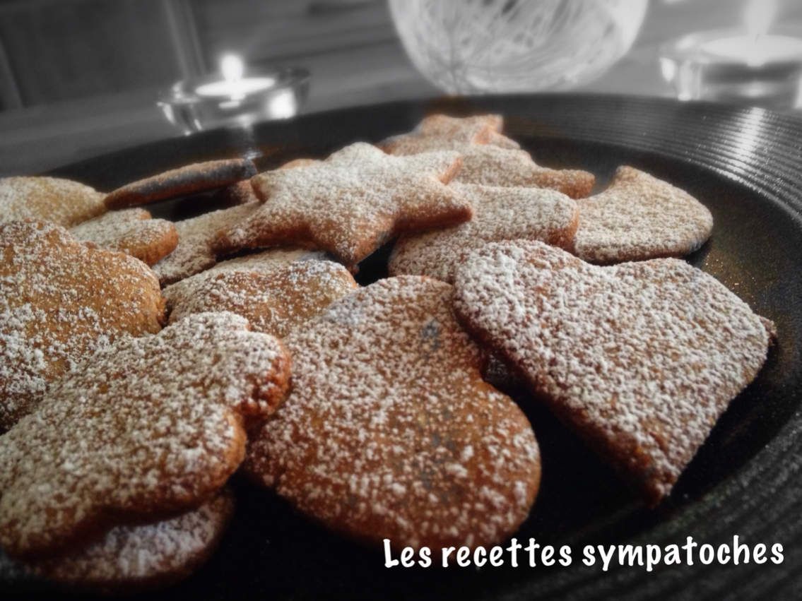 Sablés de noël - Les recettes sympatoches