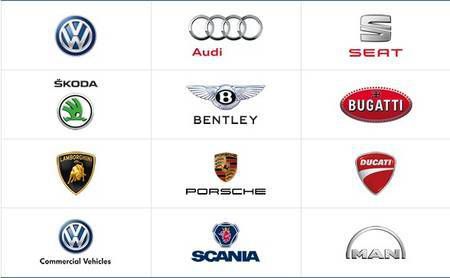 Voici toutes les autres marques du groupe Volkswagen