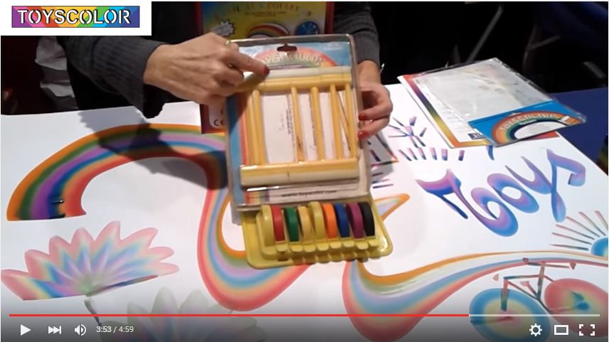 Irresistible éveil aux couleurs avec le Kit de peinture Toyscolor de chez Bmh Diffusion