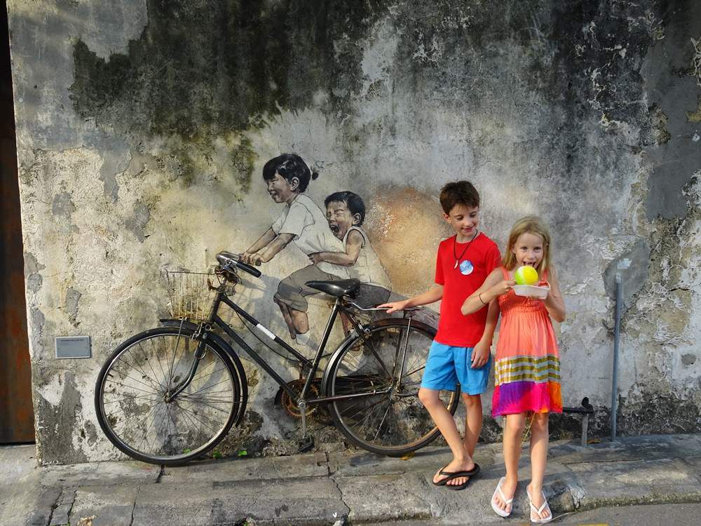 Les arts de rue à Penang 