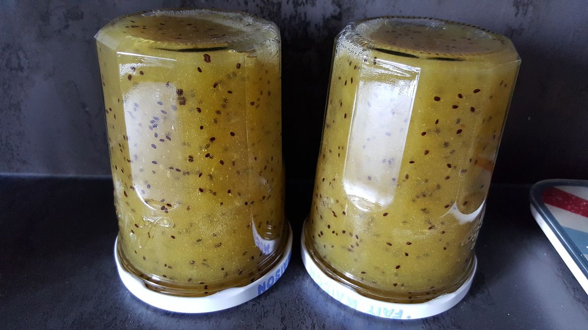 Confiture de kiwi la cuisine au thermomix de flo