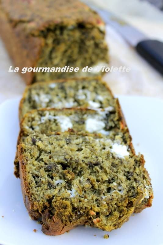 Cake épinard féta