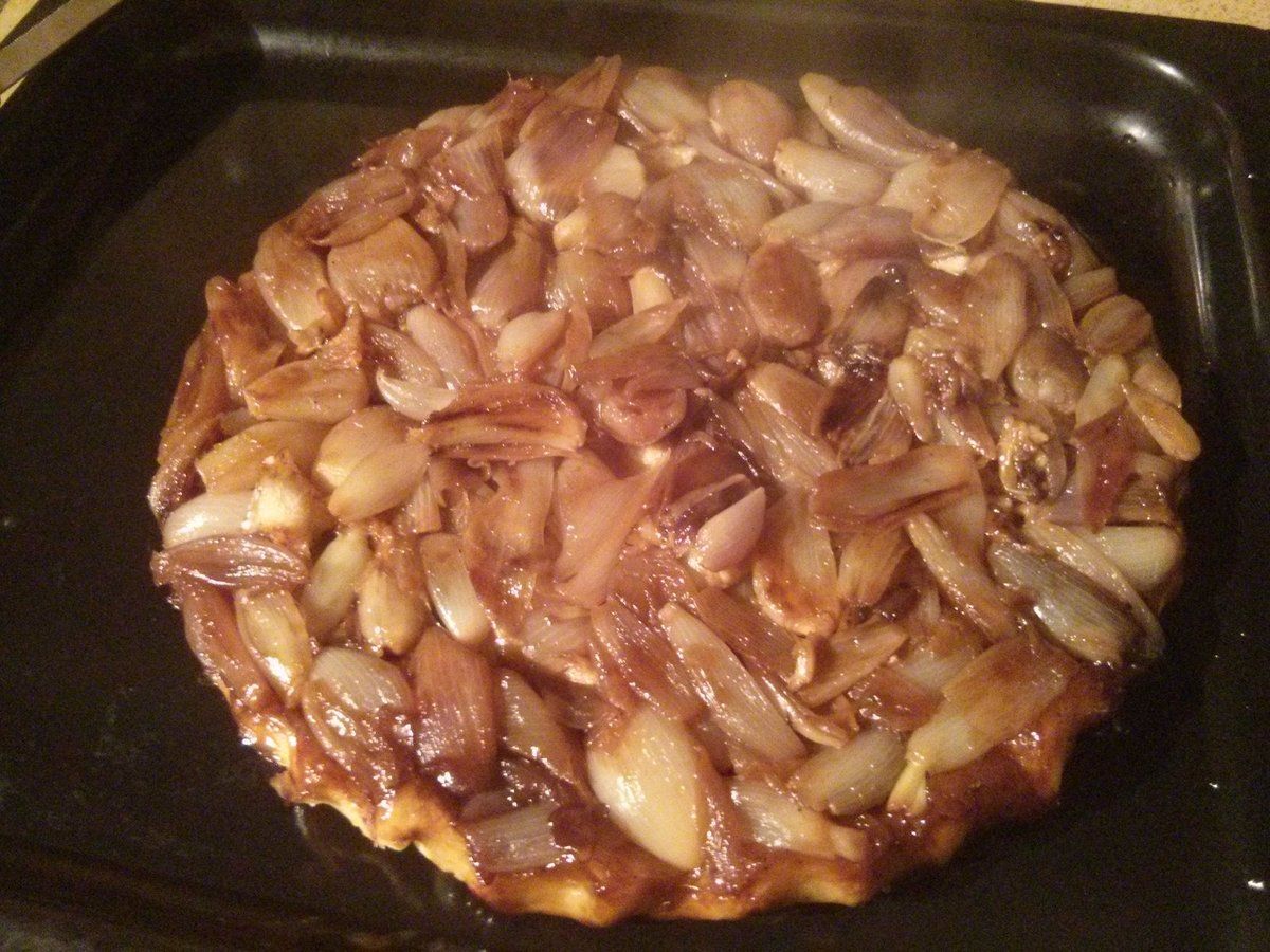 Tarte Tatin Echalotes Et Chevre Les Disciples De Gege