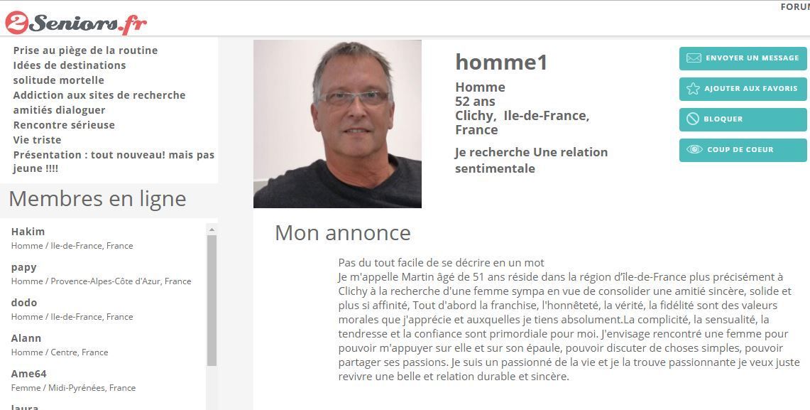 ecrire un message de rencontre