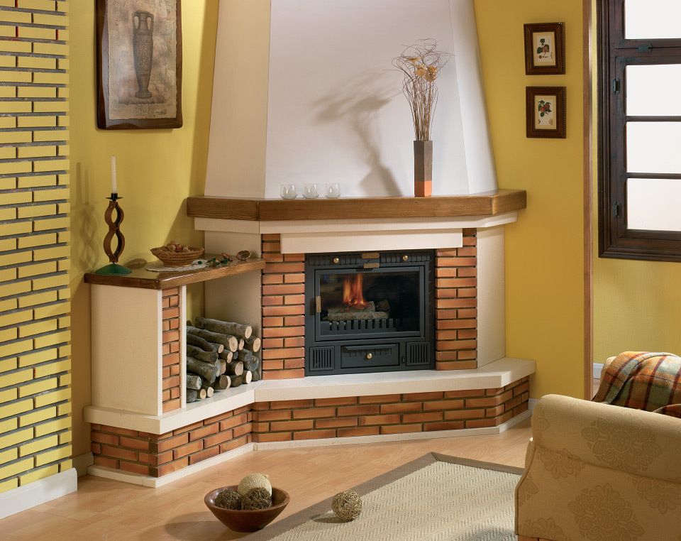 Ideas de decoración con chimenea muebles baratos online