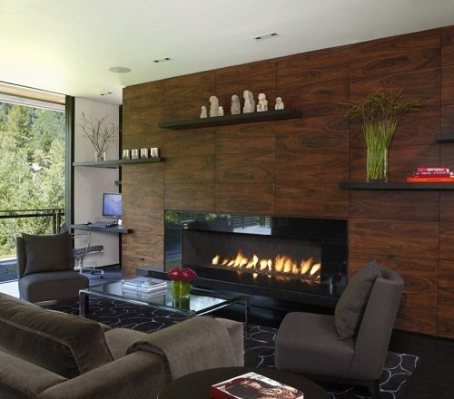 Ideas de decoración con chimenea muebles baratos online