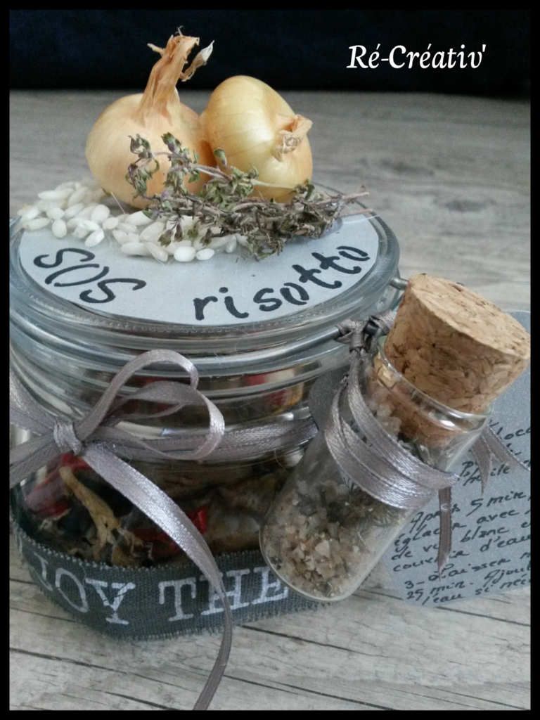 Tuto SOS Risotto champignons/tomates RéCréativ'