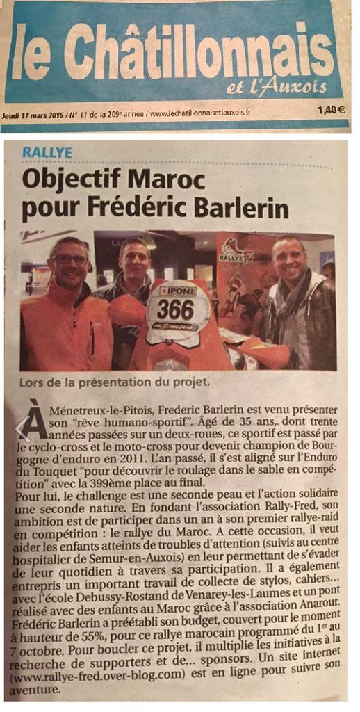 Rallye-Fred vu par la presse