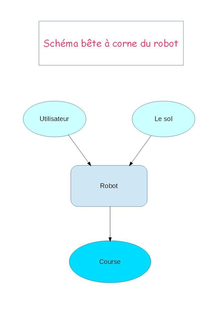 Activité sur le schéma bête à cornes - Robot