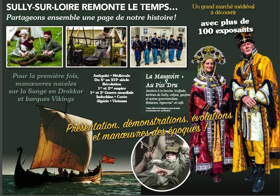 Le programme des Heures Historiques de Sully sur Loire Viva Historia Le programme des Heures Historiques de Sully sur Loire Viva Historia