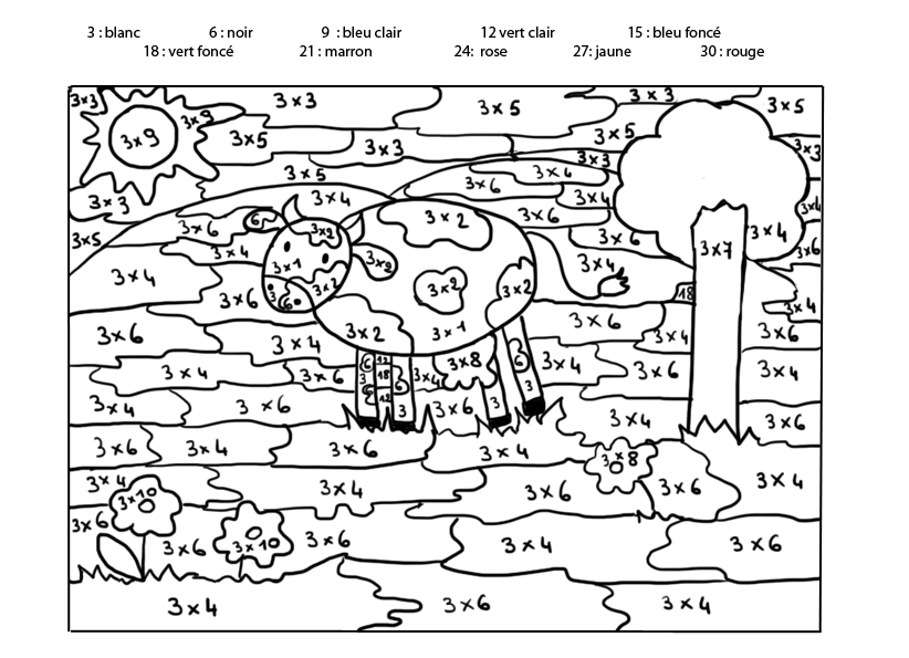 coloriage magique pour les petits  Le blog des kids
