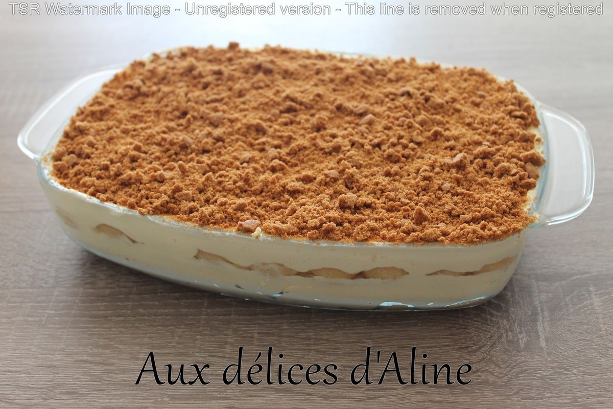 recette tiramisu speculoos pour 12 personnes