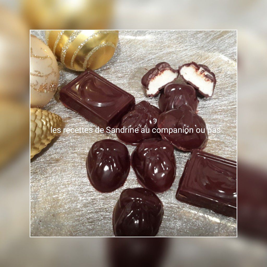 Chocolat au coeur guimauve (au companion ou autre robot) - Les recettes de  sandrine au companion ou pas