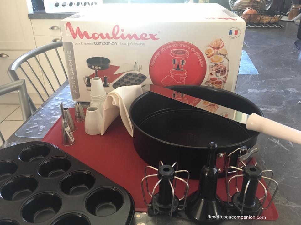 Kit pâtisserie accessoire du companion Moulinex - Les recettes de sandrine  au companion ou pas