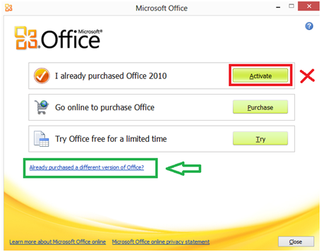 Activate Product Key For Microsoft Office 2010