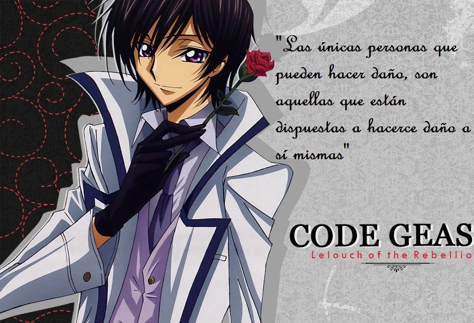 Personaje!: Lelouch Zero vi - Frases de Anime ツ