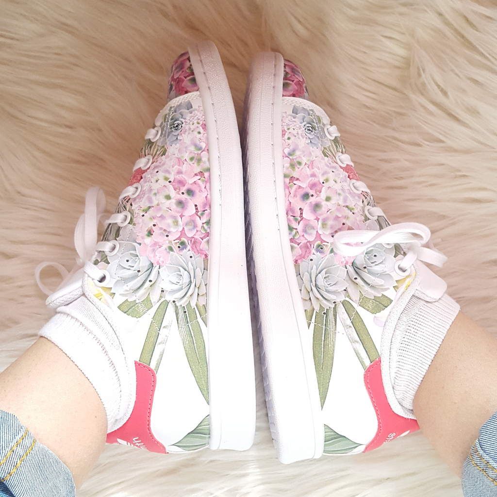 stan smith a fleur stan smith a fleur