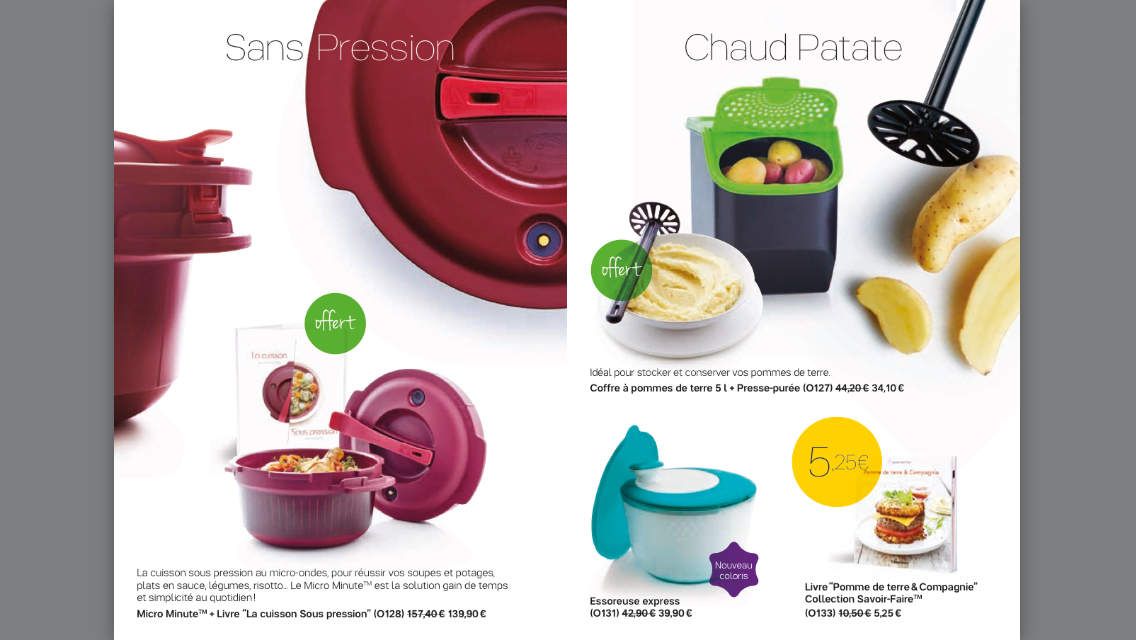 Mini Catalogue d'Octobre Tupperware - Les recettes de Mumu