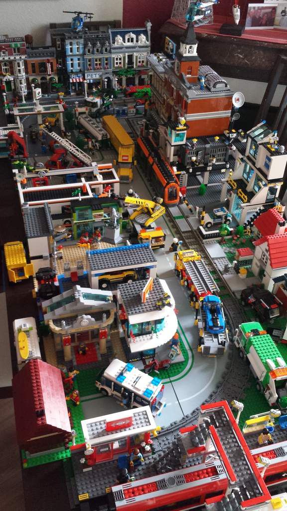 Ville lego City - 3 ans d'évolution - Lego City - AFOL Nancy