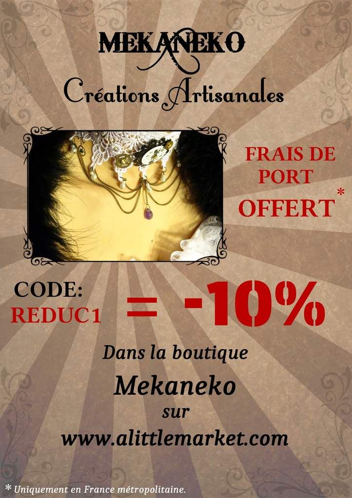 INTERLUDE BIJOUX Steampunk: lancement de la boutique