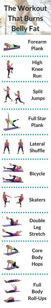 best exercises to burn belly fat