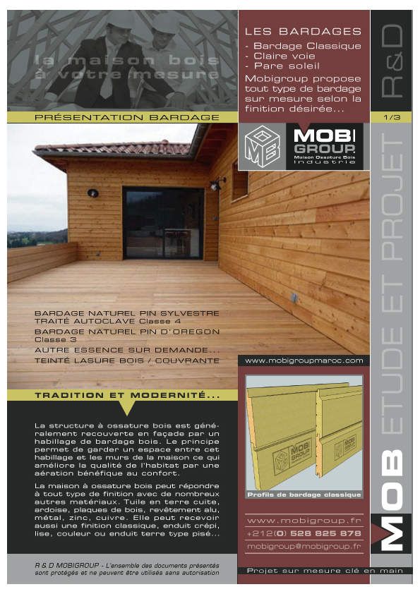 Structure en bois maroc