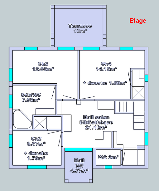 plan de maison orientale