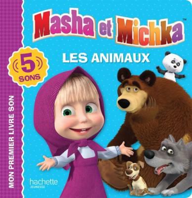 Masha et Michka - Livre son: les animaux - Maman Enjoy