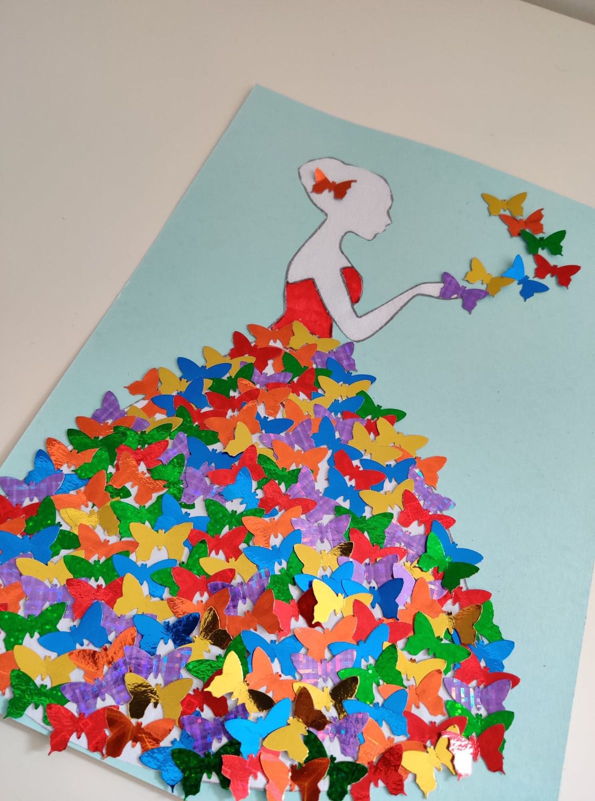 Kit créatif papillons à fabriquer pour activité manuelle enfant